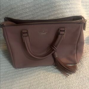Kate Spade Light Pink Leather Tote Bag